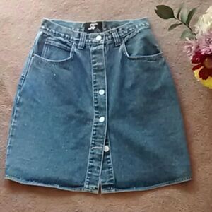 Classic Denim Skirt Coastal Cowgirl Akubi